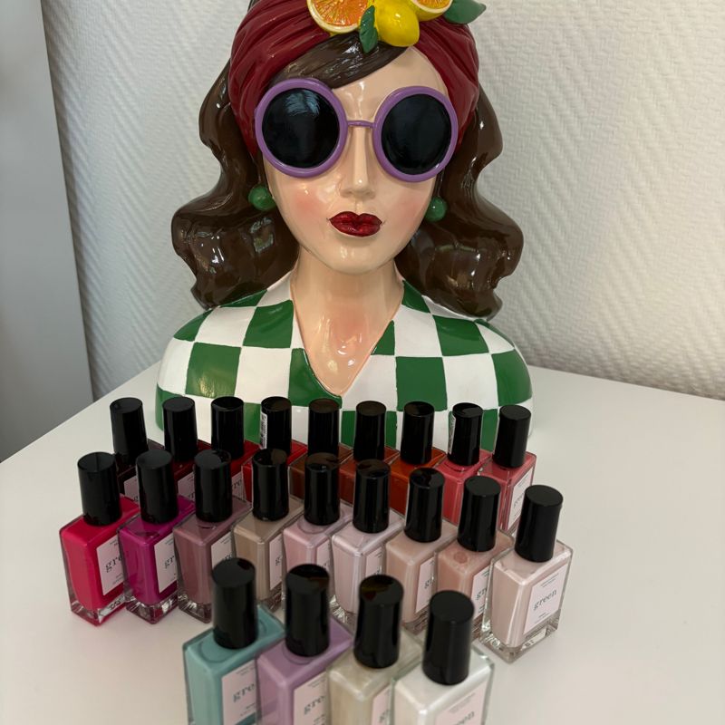 Présentoir de vernis au cabinet